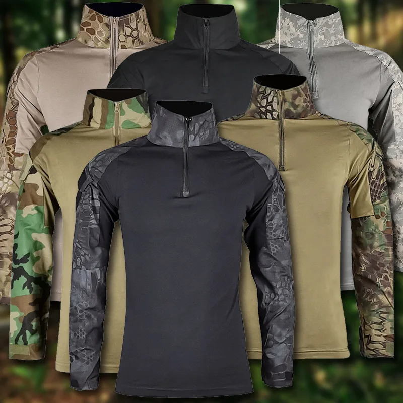 Tactical Military Shirt Cargo - S-4XL Outdoor G2 Tarnuniform US Army