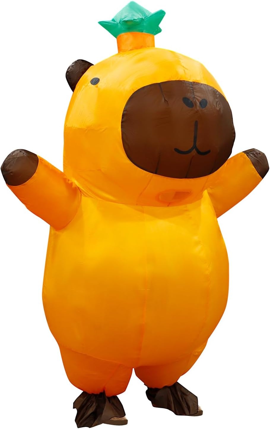 Suits - Aufblasbares Capybara-Kostüm für Erwachsene, Lustige Aufblasbare