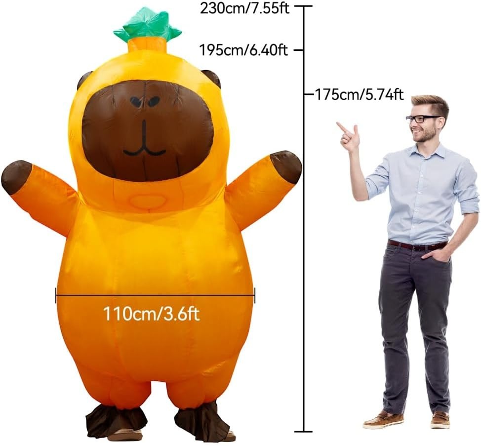 Aufblasbares Capybara-Kostüm f – Suits Bewertung und Preis