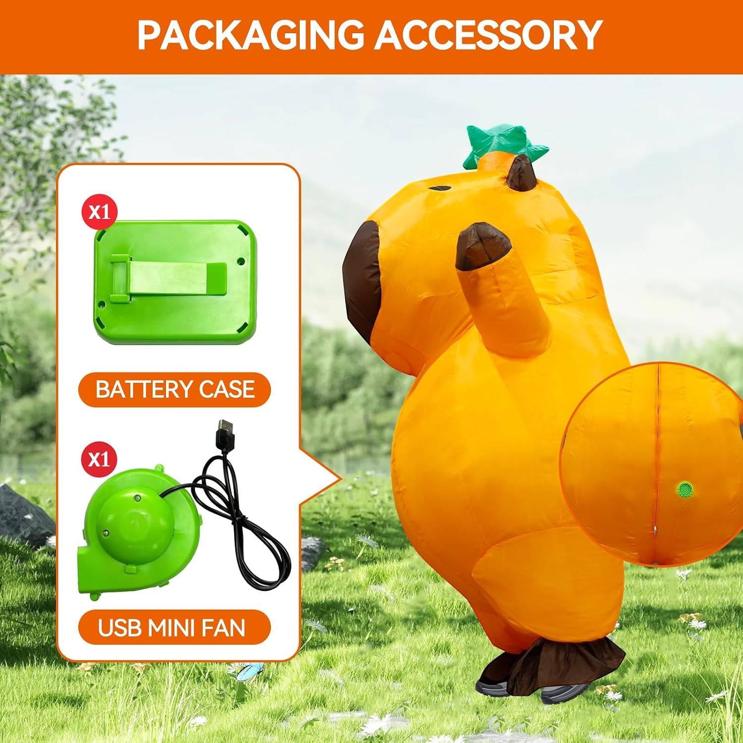 Aufblasbares Capybara-Kostüm f – Suits Bewertung und Preis
