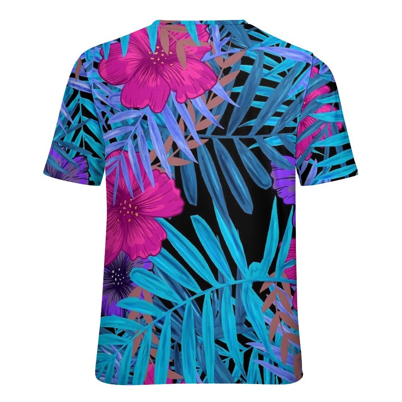 Übergroßes T-Shirt, Sommer-T-S – Vintage Hawaiian Floral Shirt Bewertung und Preis