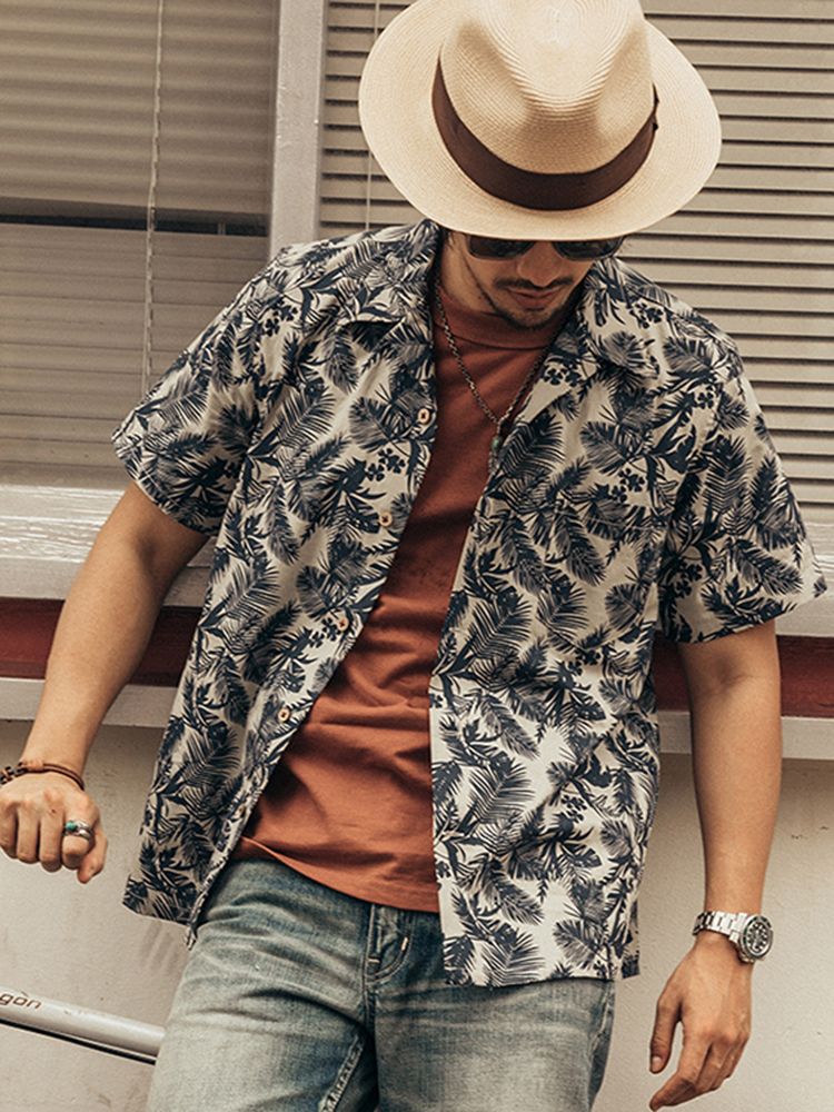 Modisches Hawaiihemd für Herre – Vintage Hawaiian Floral Shirt Bewertung und Preis